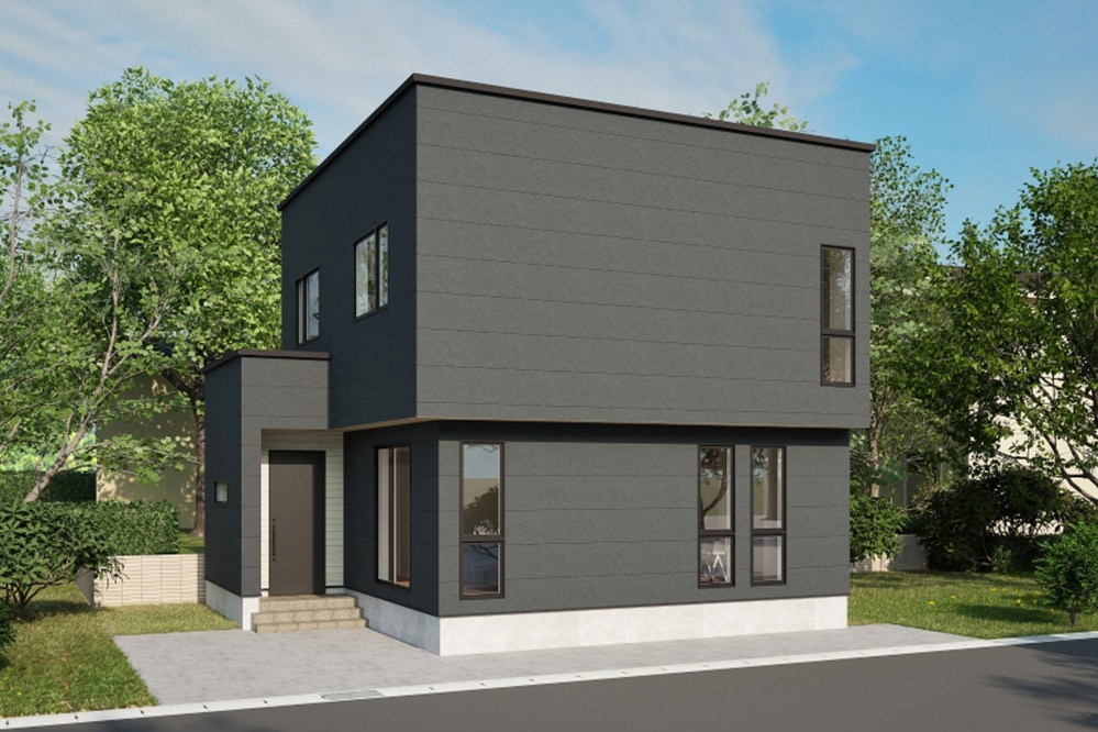 北24条西モデルハウス2号地