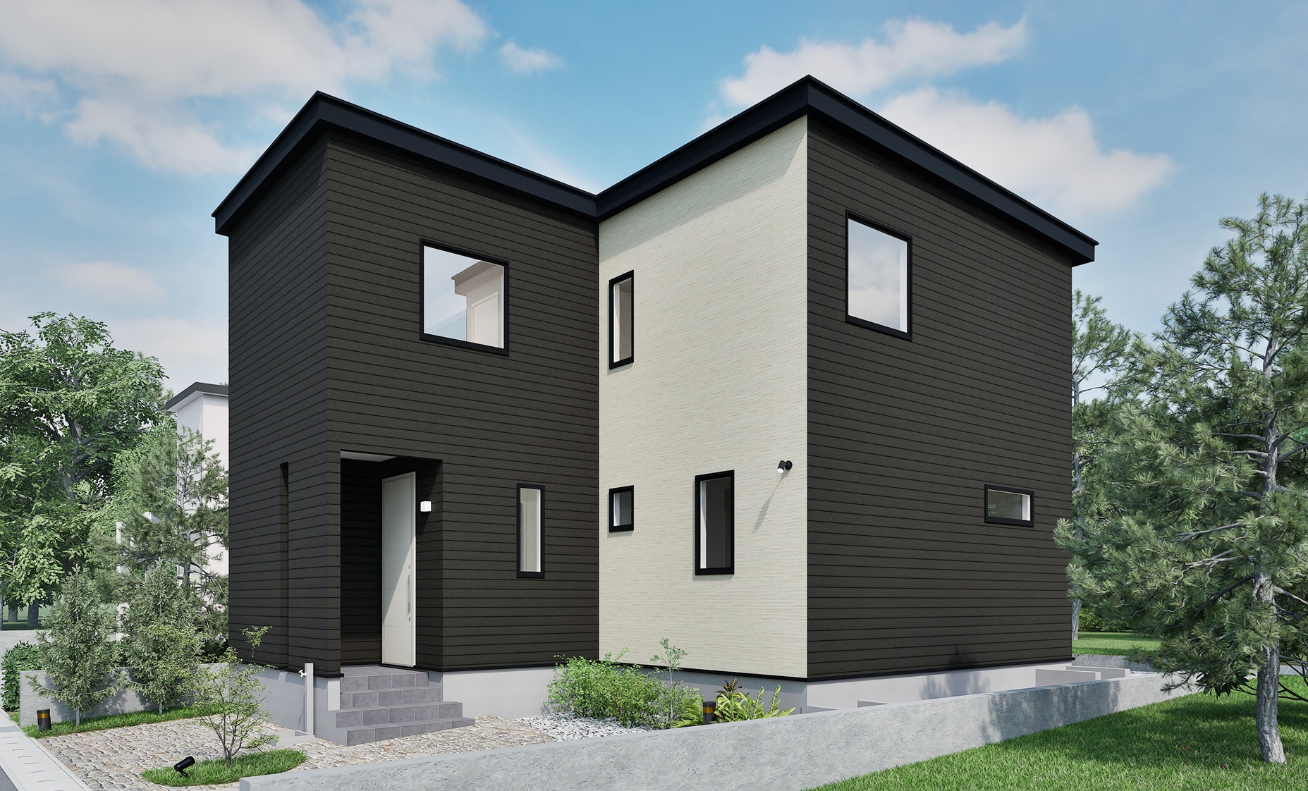 札幌市豊平区西岡2条1丁目（A棟）